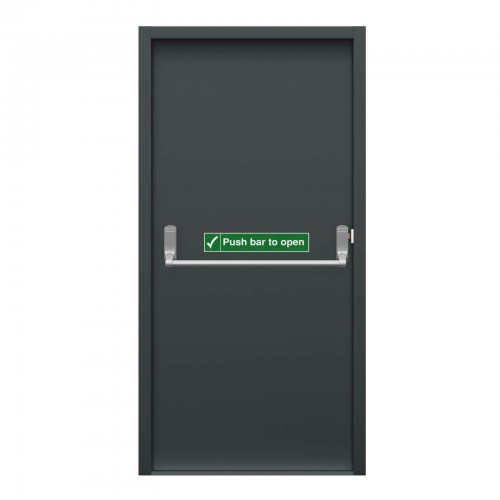 Buy DFS606 Series 6 - Fire Exit Door - 890mm x 2095mm Right Hand Hung ...